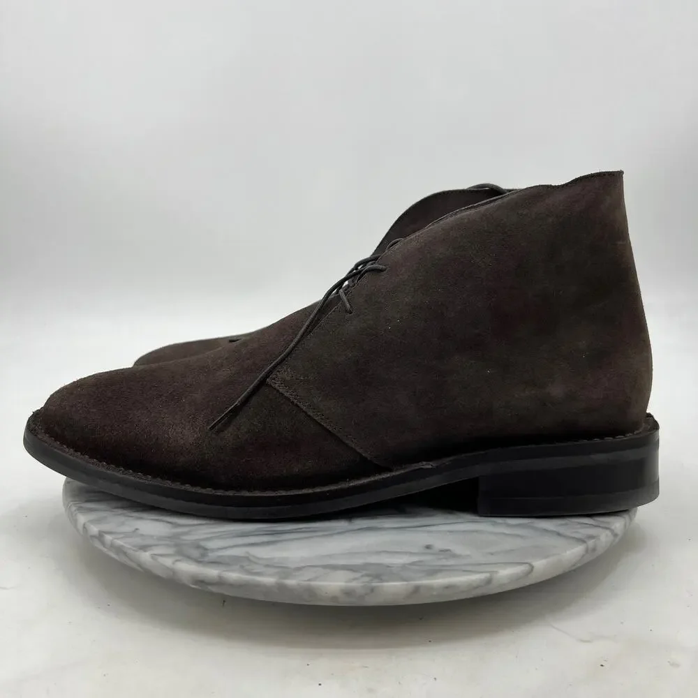 Thursday Boot Co Mens 16 Brown Scout Chukka Ash Suede Handmade Modern Comfort